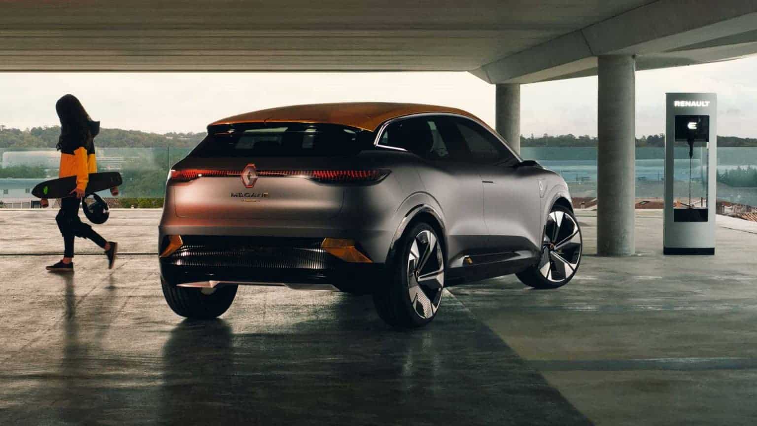 Renault Mégane eVision Concept. Imagem: Divulgação