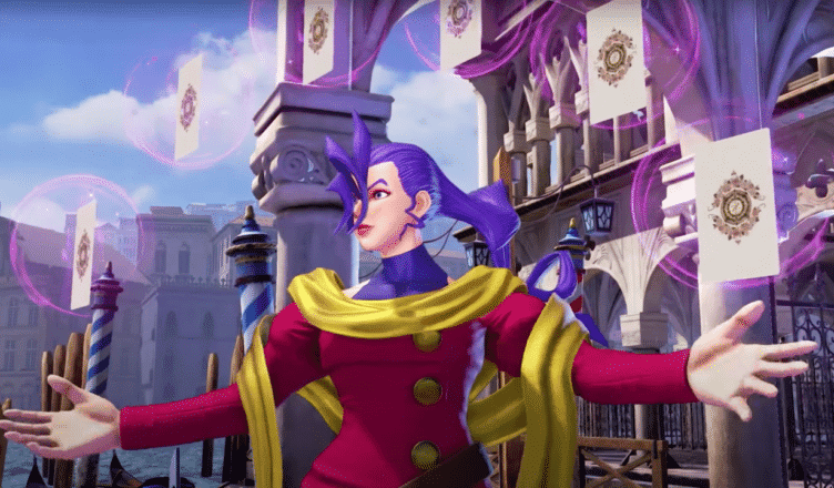 Rose é "personagem apelona" em 'Street Fighter V'. Imagem: Capcom/Divulgação