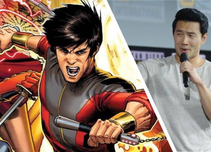 Simu Liu será novo herói asiático da Marvel. Imagem: Montagem/Marvel Comics/Comic-Con/Divulgação