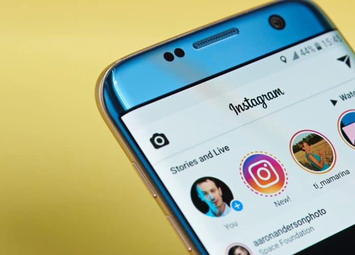 Print dos Stories do Instagram