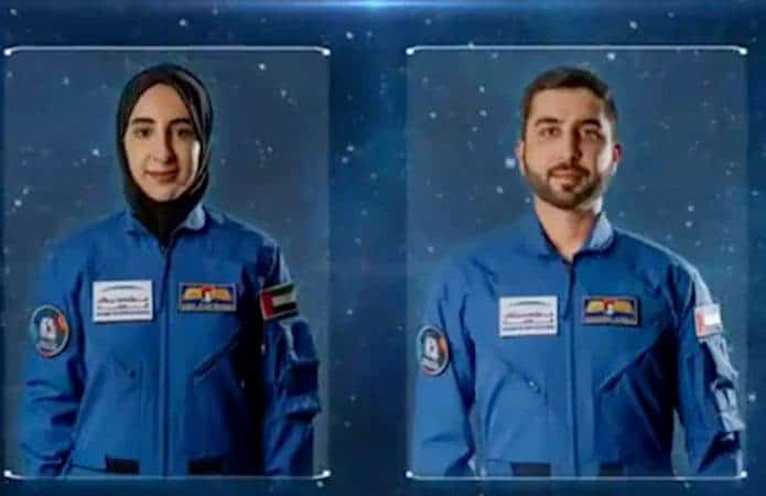 Nora AlMatrooshi e Mohammad AlMulla, novos astronautas da UAE