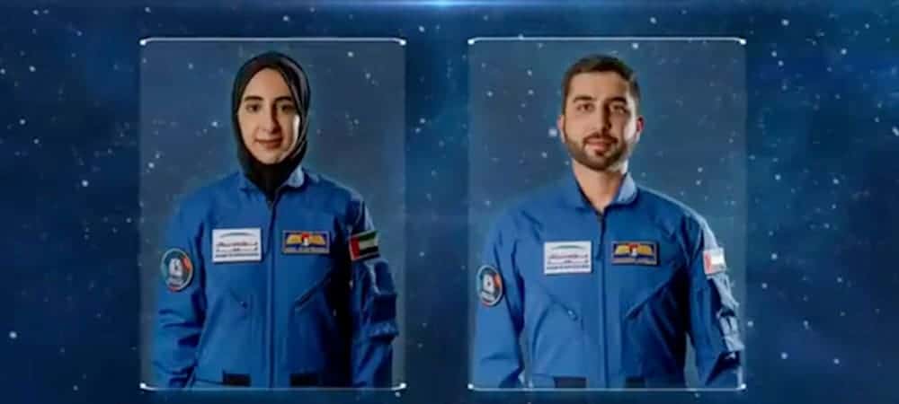 Nora AlMatrooshi e Mohammad AlMulla, novos astronautas da UAE