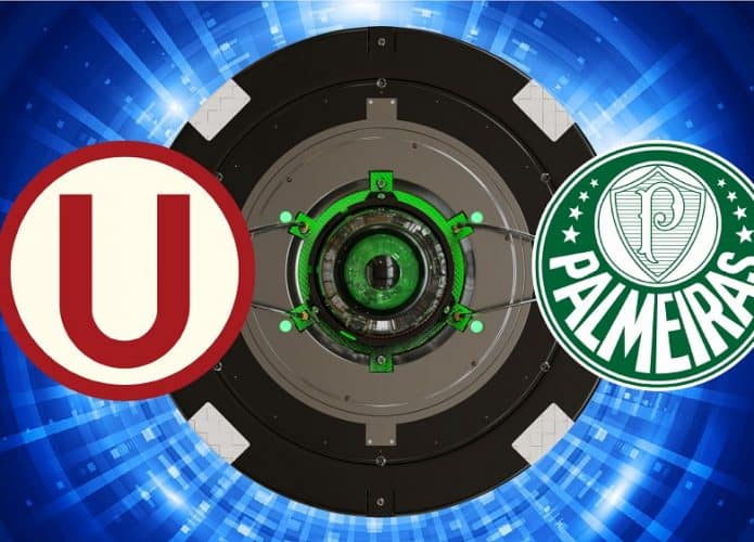 Escudos de Universitario x Palmeiras