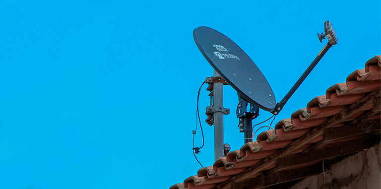 Antena de Wi-Fi do programa Wi-Fi Brasil