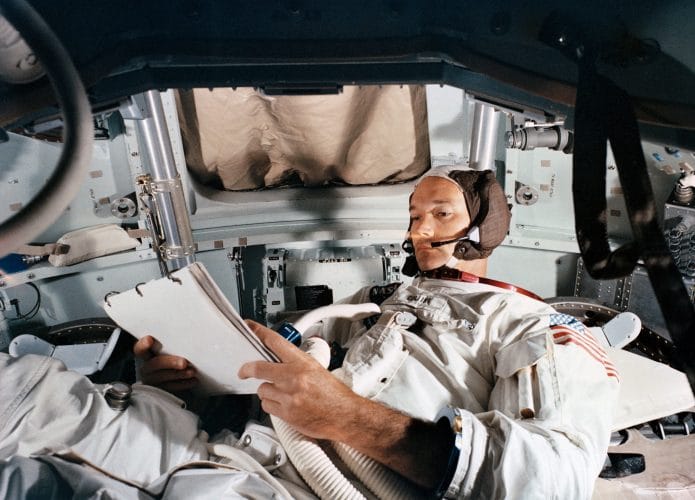 apollo_11_collins_in_cm_sim_ksc_jun_19_1969_s69-38202-695x500