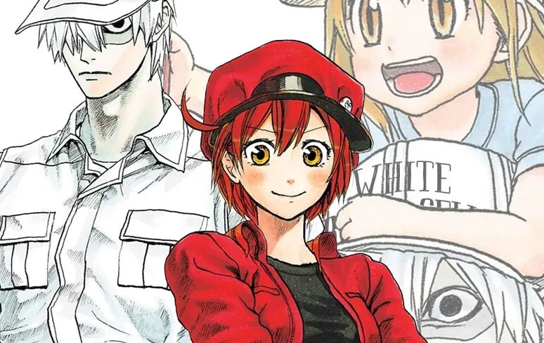 Mangá 'Cells at Work!'. Imagem: Kodansha/Reprodução