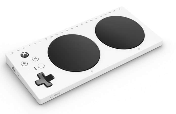 Controle adaptável Microsoft para Xbox. Imagem: Microsoft/Divulgação