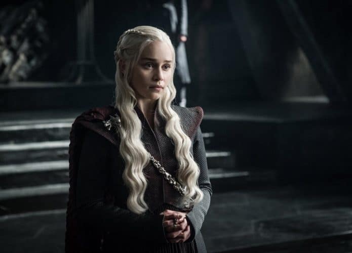 Daenerys Targaryen, em 'Game of Thrones'. Imagem: HBO/Divulgação