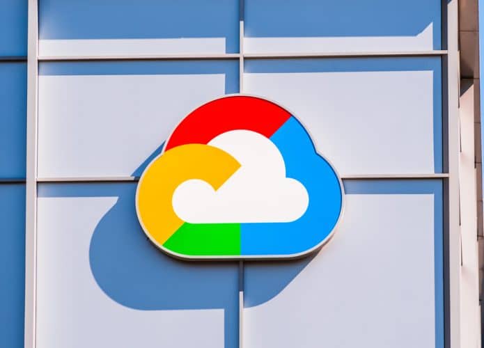 Imagem da logomarca do Google Cloud