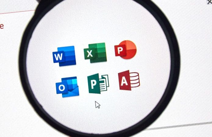 Ícones do Microsoft Office