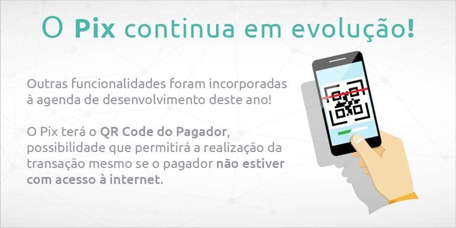 Imagem mostra um texto sobre uma nota do Banco Central sobre atualizações do PIX, sistema de pagamentos instantâneos da instituição.