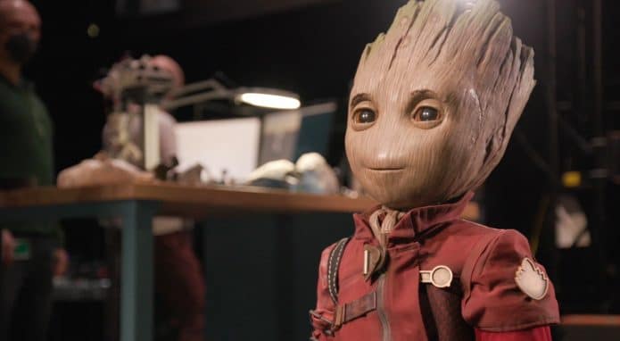 robô autônomo do personagem Groot