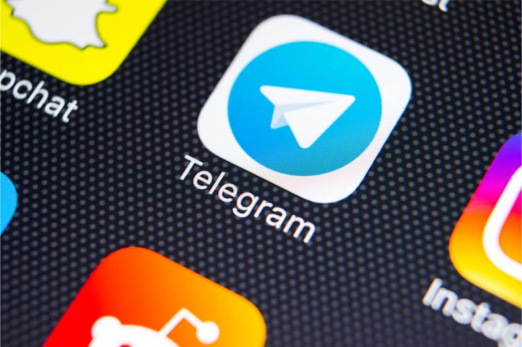 Imagem mostra ícone do aplicativo Telegram