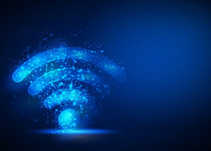 Ilustração de sinal Wi-Fi