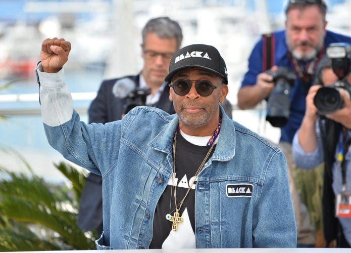 Spike Lee na premiere de 'Infiltrado na Klan', Festival de Cannes, em 2018. Imagem: Featureflash Photo Agency/Shutterstock