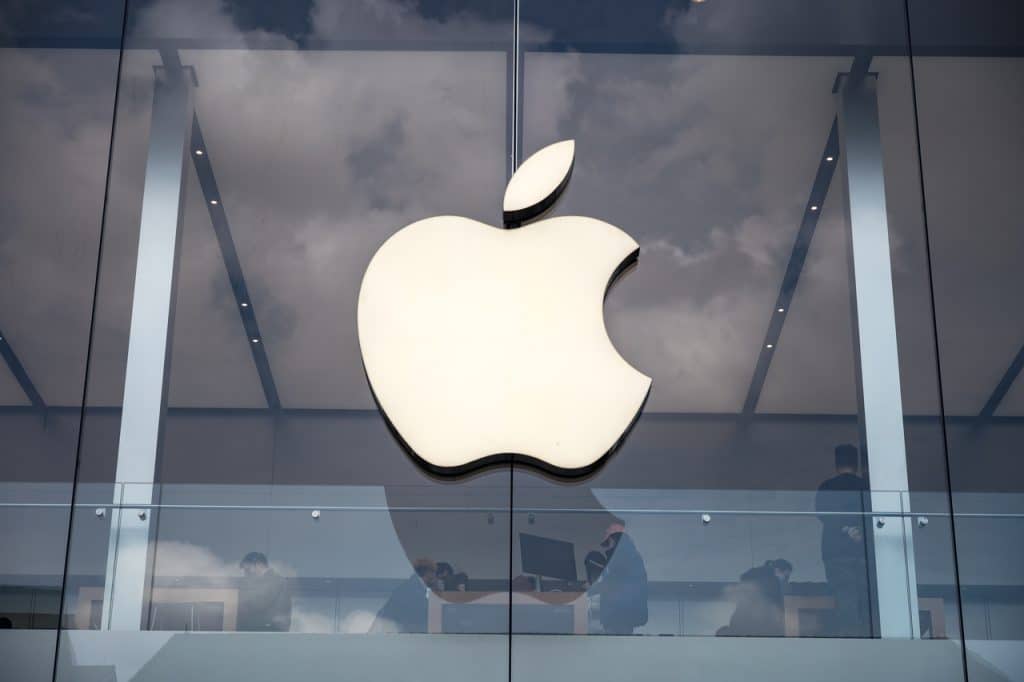 Fachada da empresa Apple