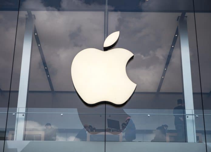 Fachada da empresa Apple