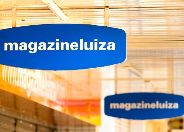 Fachada da Magazine Luiza