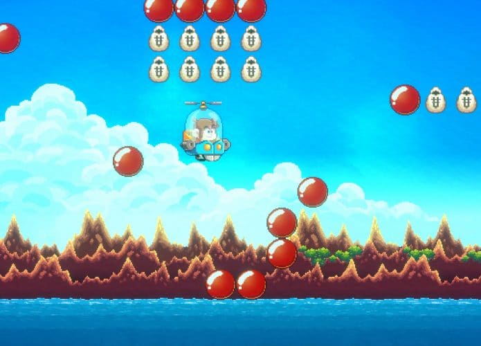 ‘Alex Kidd in Miracle World DX’: jogo chegará ao Brasil em português. Imagem: Merge Games/Divulgação