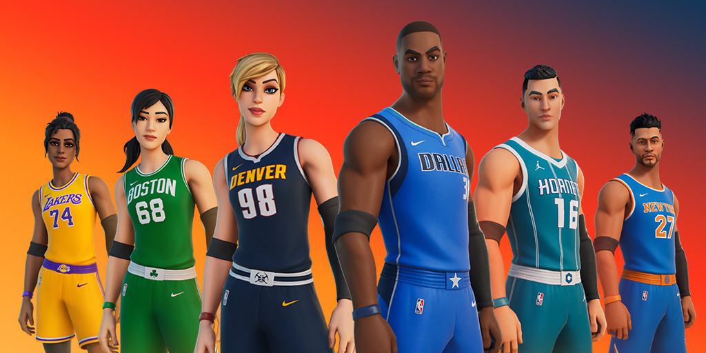 Fortnite no NBA