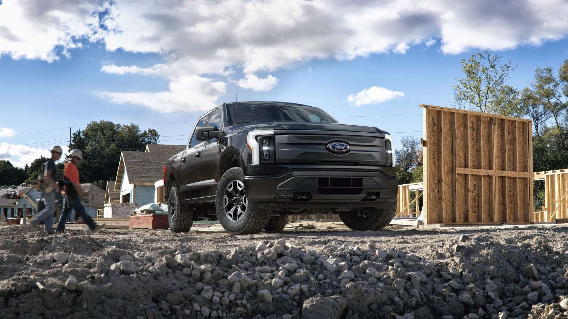 Ford F-150 Lightning Pro. Imagem: Divulgação