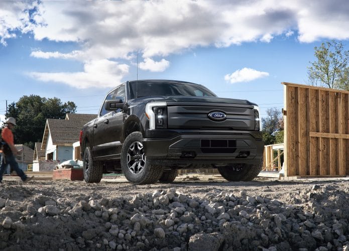 Ford F-150 Lightning Pro. Imagem: Divulgação
