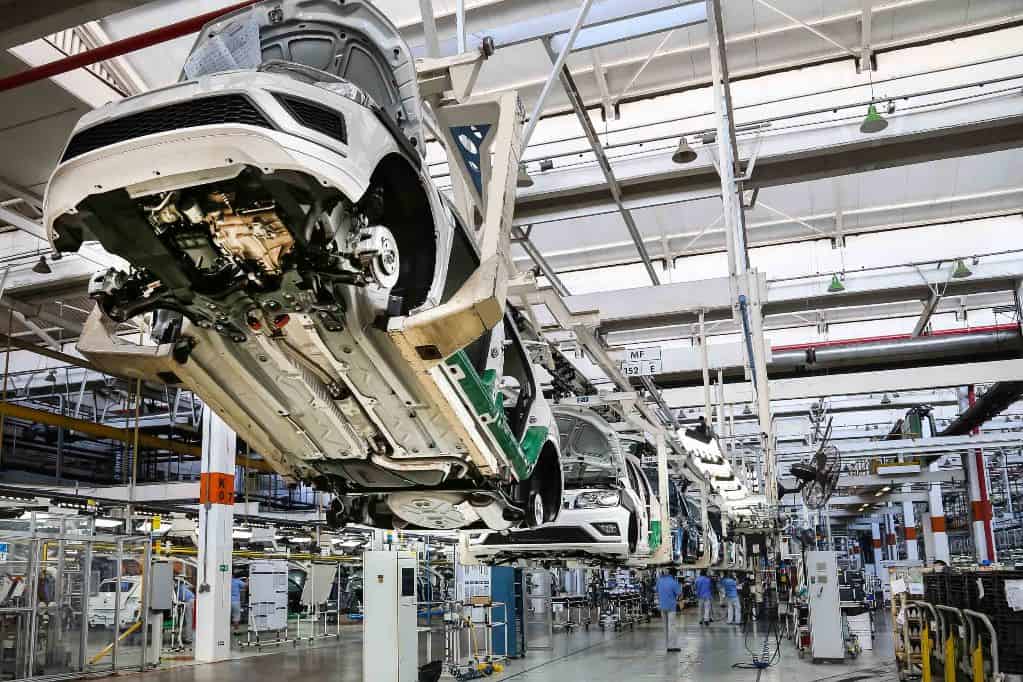 Fábrica da Volkswagen em Taubaté (SP). Imagem: Volkswagen/Divulgação