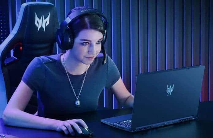 Gamer com notebook Acer