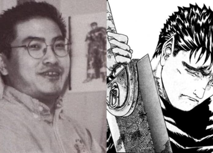 Morre Kentaro Miura, autor do mangá Berserk, aos 54 anos. Imagem: Montagem/Hakusensha/Reprodução