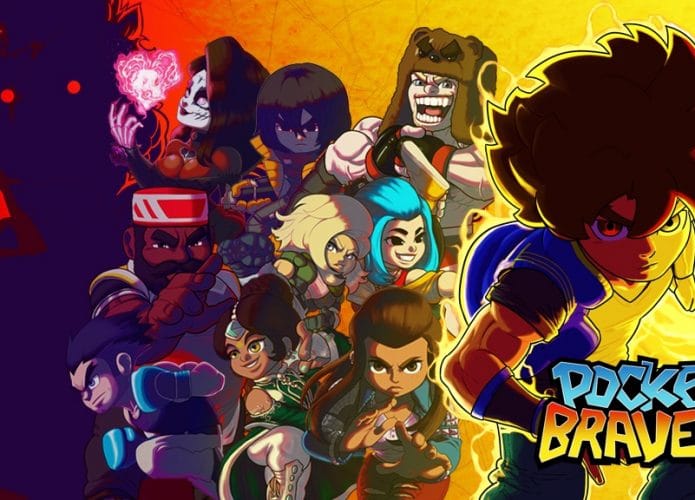 Material de divulgação de Pocket Bravery exibe personagens do jogo.