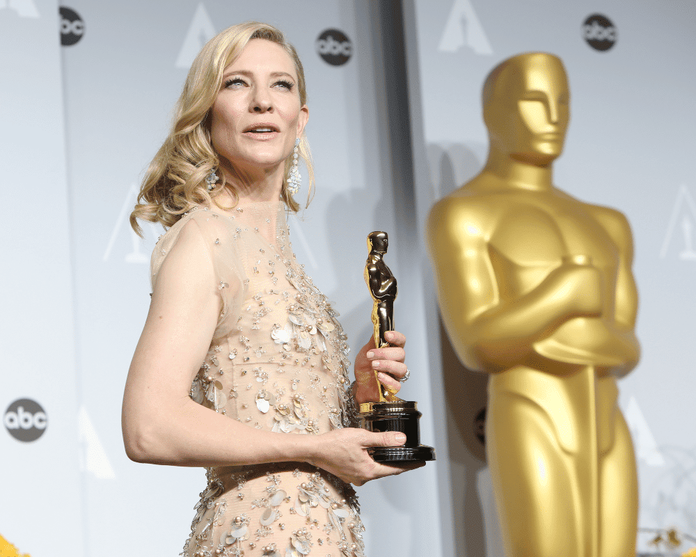 Cate Blanchett na edição do Oscar de 2014