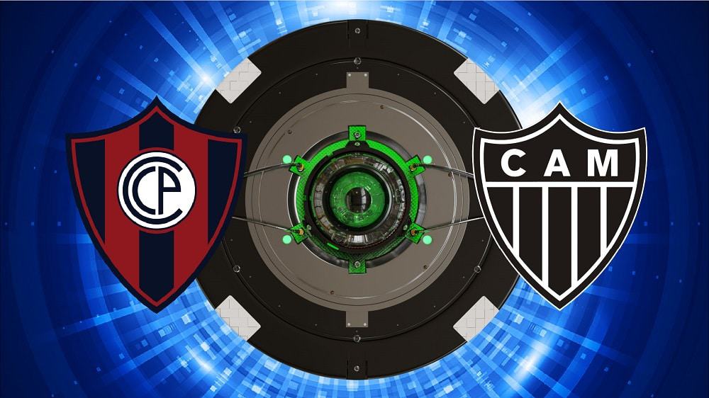 Escudos de Cerro Porteño x Atlético-MG