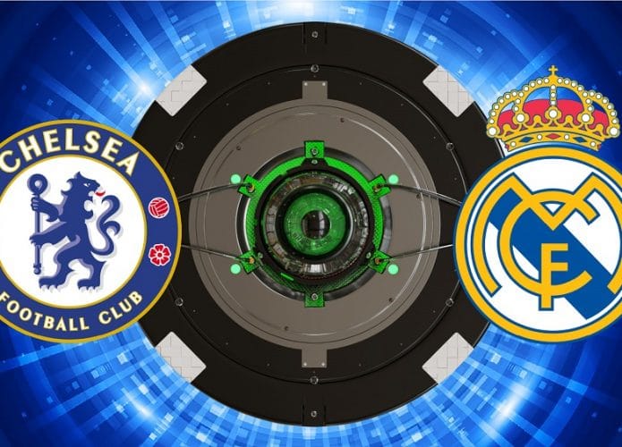 Escudos de Chelsea x Real Madrid