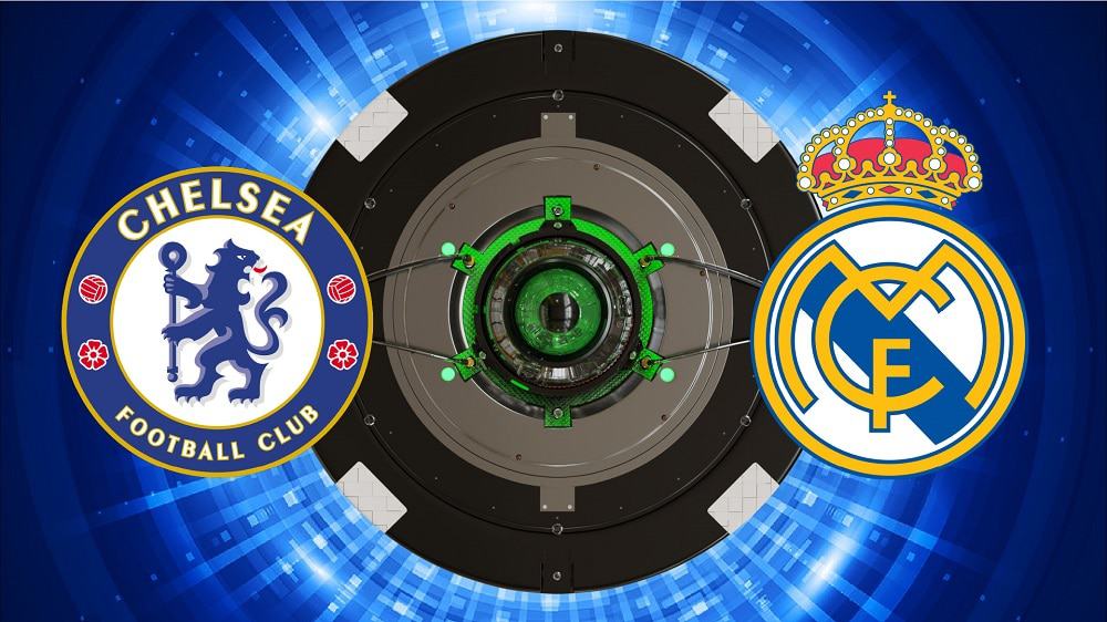 Escudos de Chelsea x Real Madrid