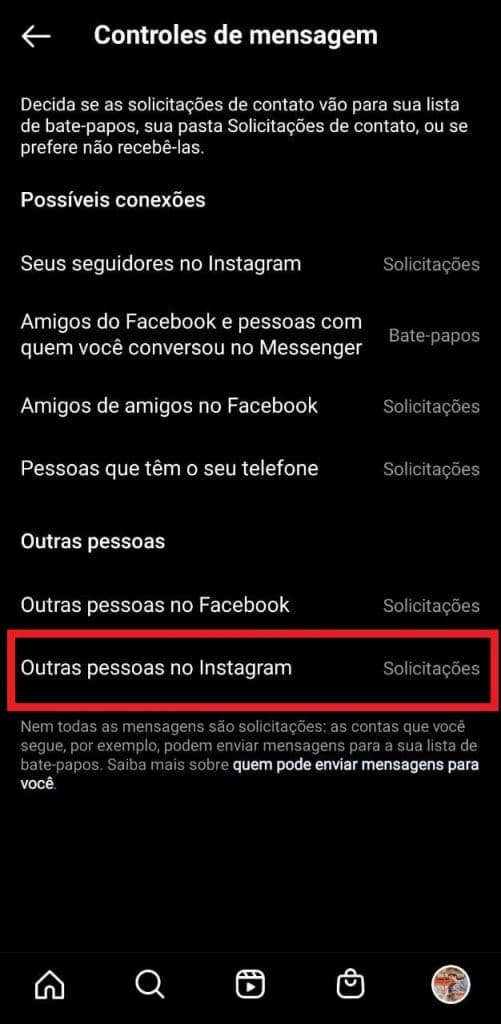 Print do Instagram 