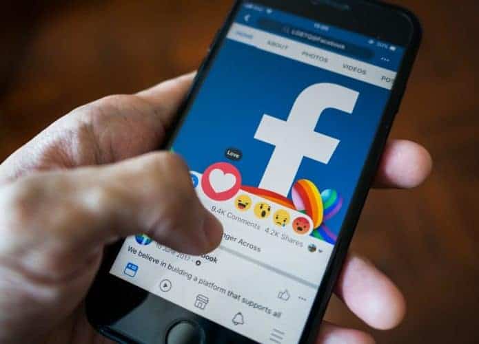 Facebook. Imagem: Shutterstock