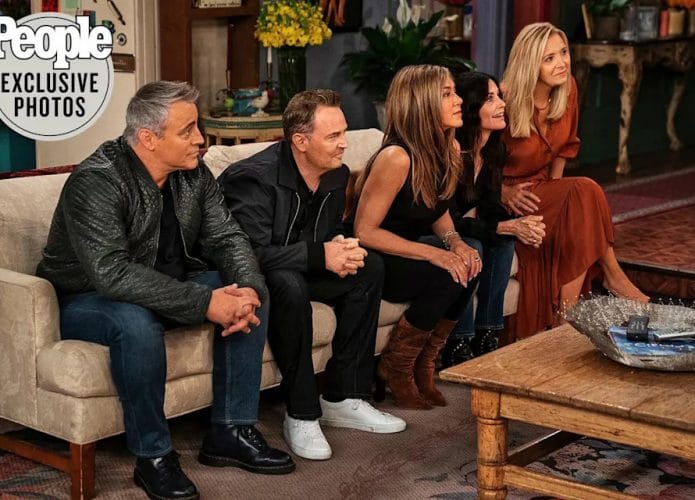 Friends: Veja as primeiras fotos e detalhes da reunião do elenco da série. Imagem: People Magazine/Divulgação
