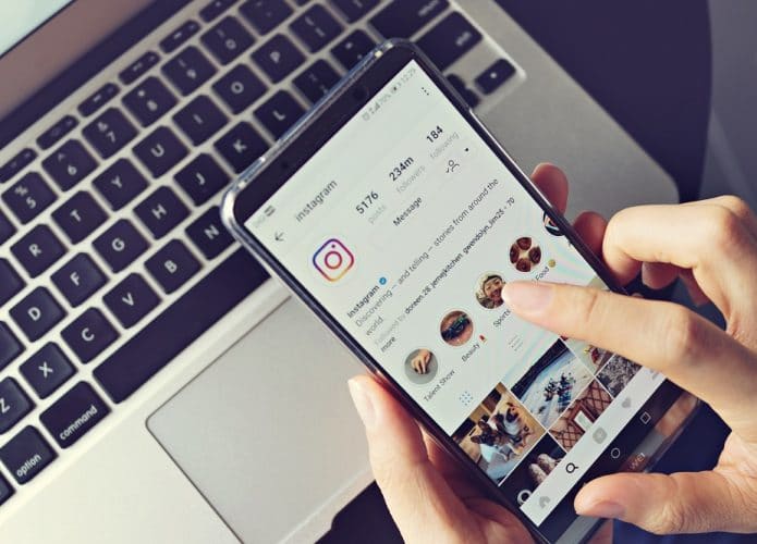 Instagram. Imagem: Shutterstock