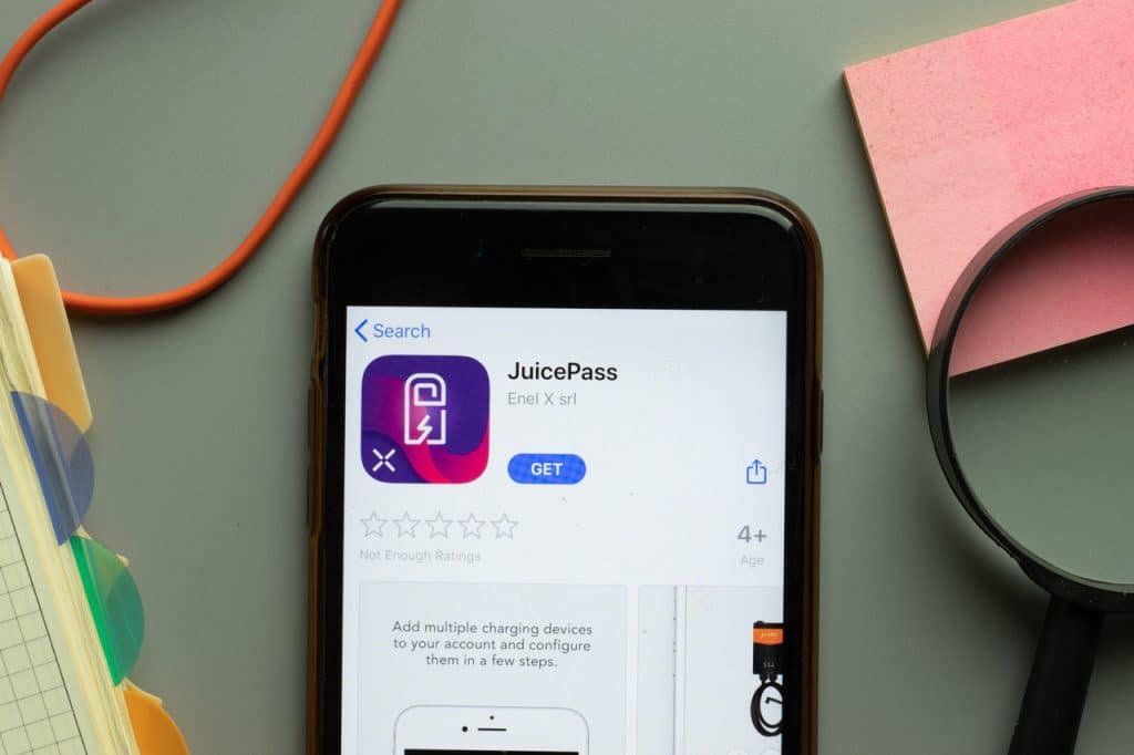 App JuicePass na loja de aplicativos da Apple App JuicePass na loja de aplicativos da Apple