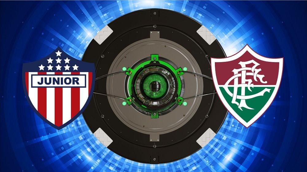 Escudos de Junior Barranquilla x Fluminense