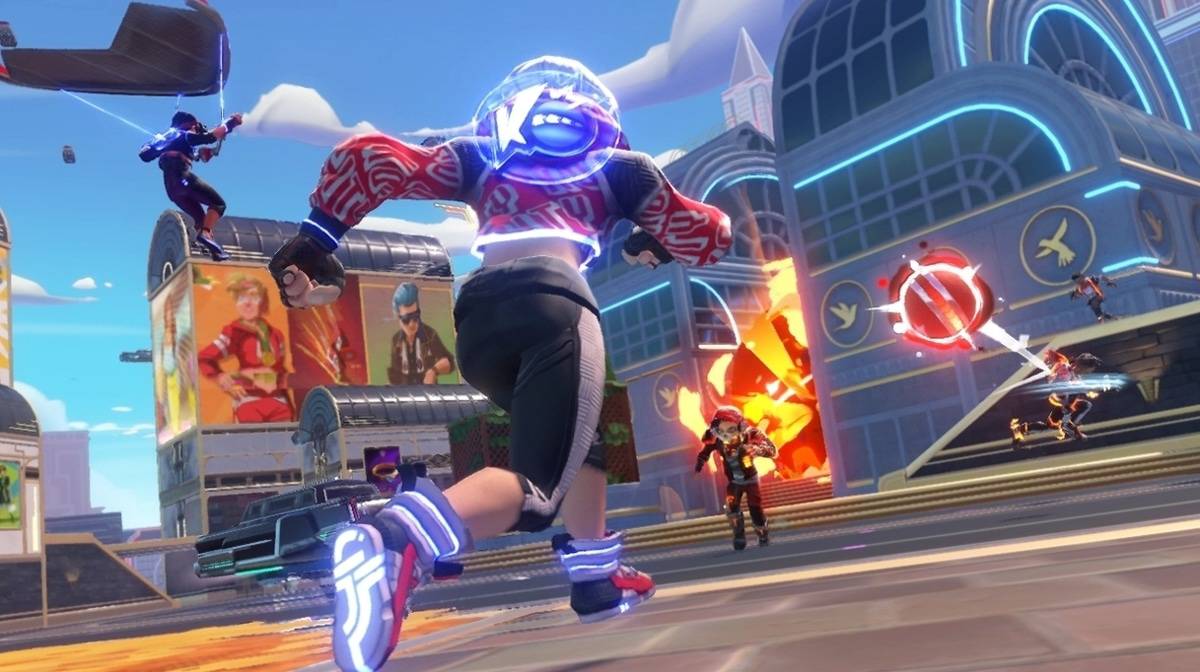 'Knockout City' já tem mais de 2 milhões de jogadores. Imagem: Velan Studios/Divulgação