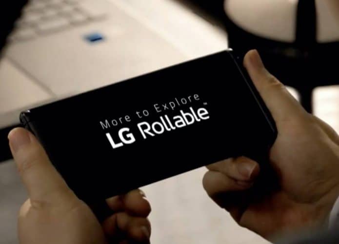 LG Rollable, o smartphone de tela enrolável da LG