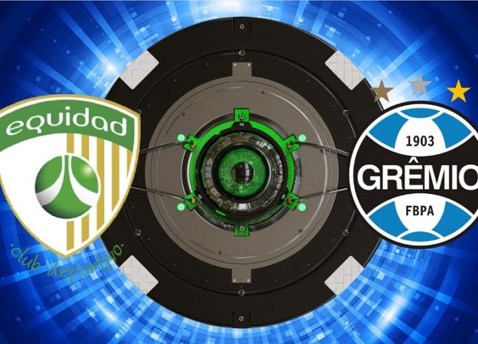 Escudos de La Equidad-COL e Grêmio