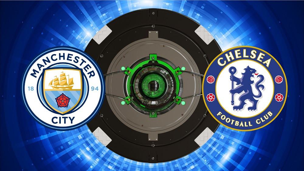 Escudos de Manchester City x Chelsea