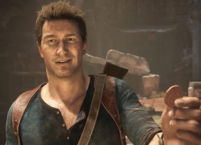 Nathan Drake em 'Uncharted 4'. Imagem: Naughty Dog/Reprodução