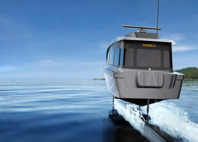 Candela P-12: táxi aquático e elétrico 90% mais barato que modelos a diesel. Imagem: Divulgação