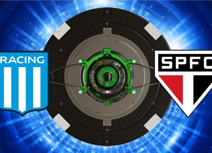 Escudos de Racing x São Paulo