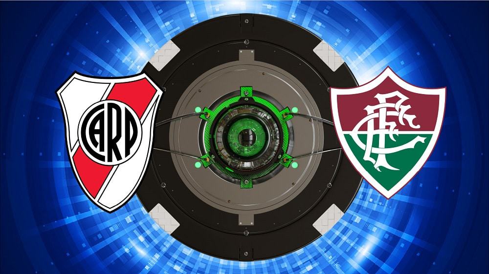 Escudos de River Plate x Fluminense