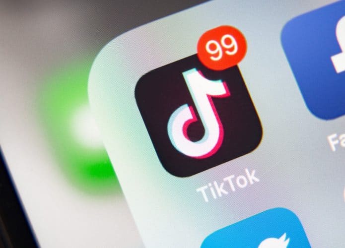 Logo do aplicativo do TikTok