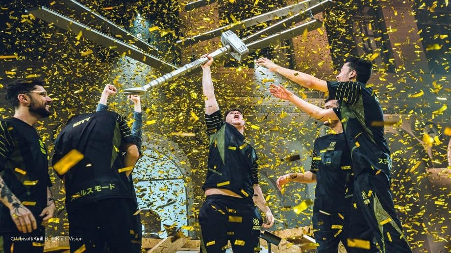 Mundial de 'Rainbow Six Siege': inédito título de campeão mundial ficou com a equipe da Ninjas in Pyjamas, NiP, que venceu a final contra a Team Liquid. Imagem: Ubisoft/Kirill B